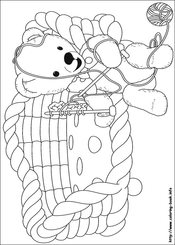 Andy Pandy coloring picture